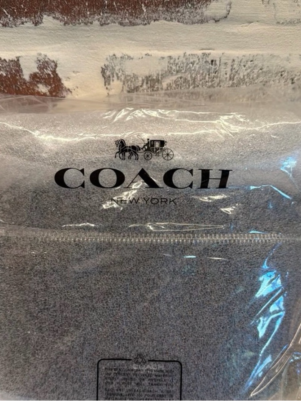 Coach Trail Bag leather in Maple NWT